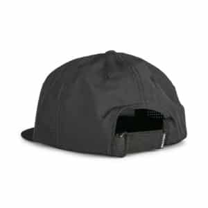 Plain black strapback hat sales
