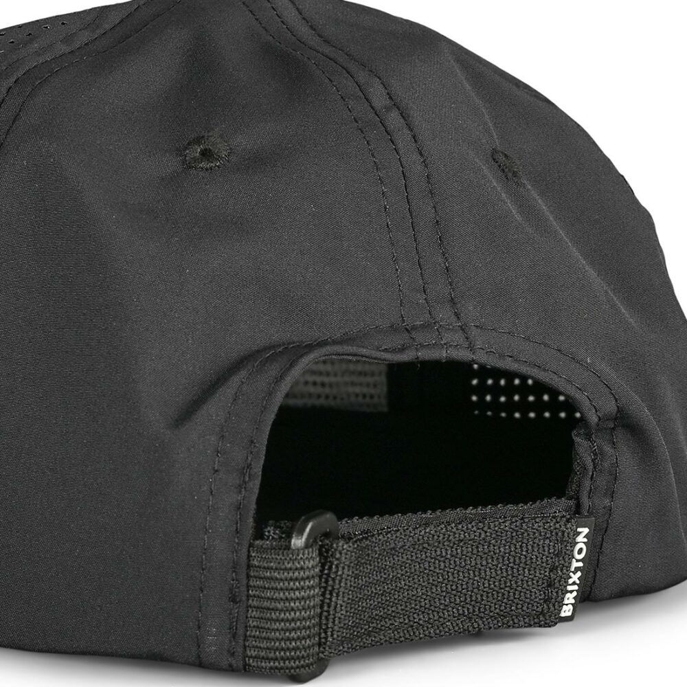Brixton Beta Square X MP Strapback Hat - Black