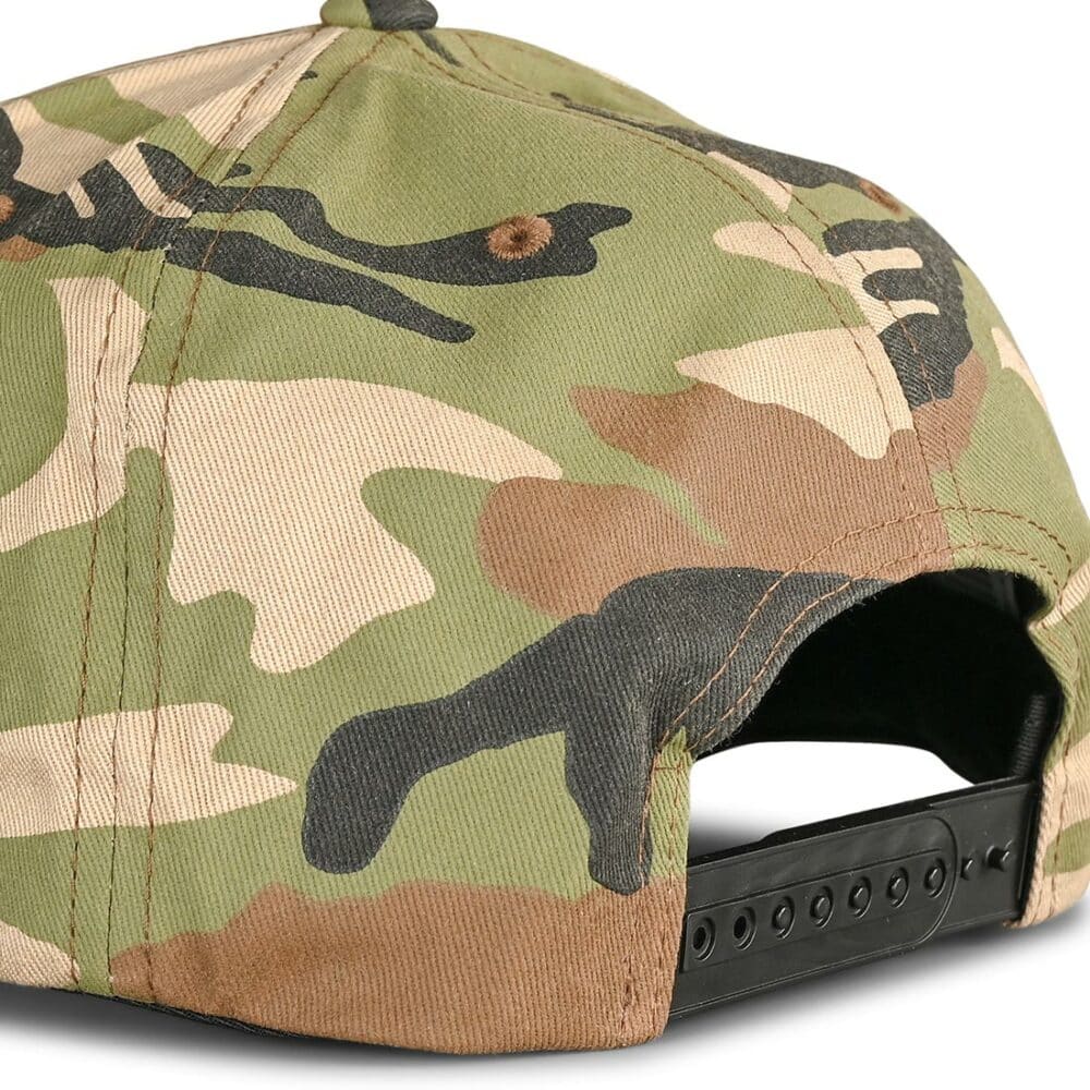 Brixton Alpha Square MP Snapback Cap - Camo Surplus