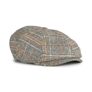 Brixton Brood Snap Cap - Off White/Black/Paradise Orange