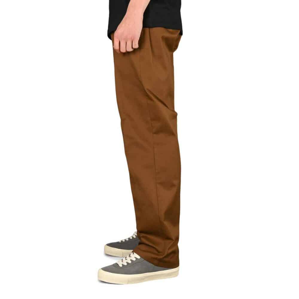 Brixton Choice Relaxed Chino Pants - Dark Earth
