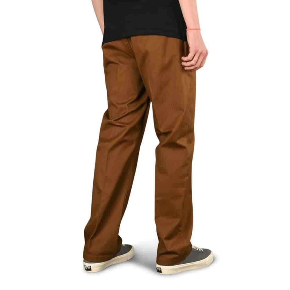 Brixton Choice Relaxed Chino Pants - Dark Earth