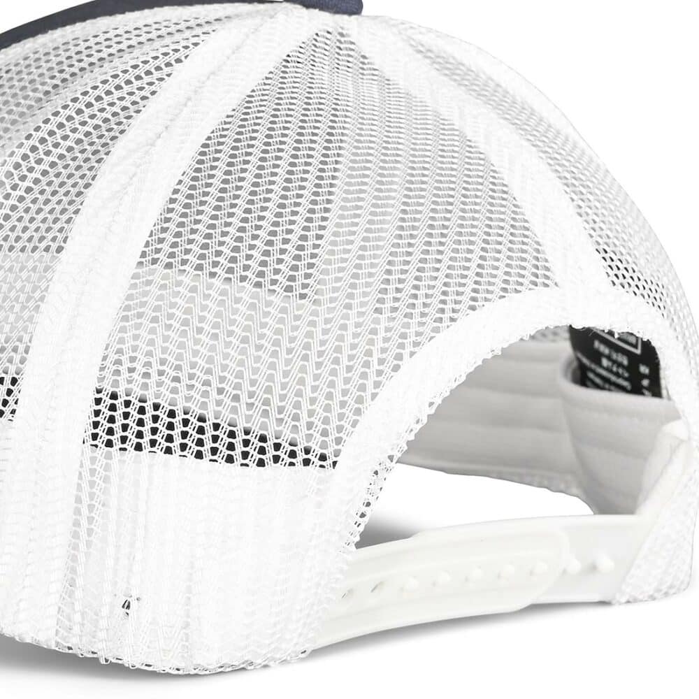 Brixton Crest X MP Mesh Back Trucker Cap - Navy/White