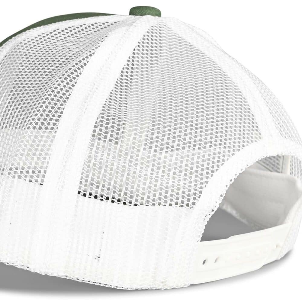 Brixton Crest X MP Mesh Back Trucker Cap - Spruce/White