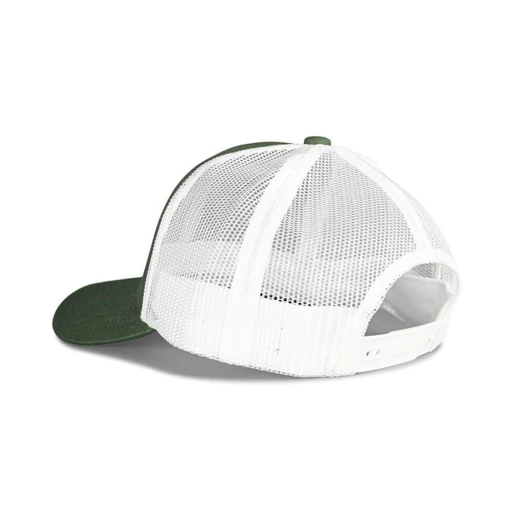 Brixton Crest X MP Mesh Back Trucker Cap - Spruce/White