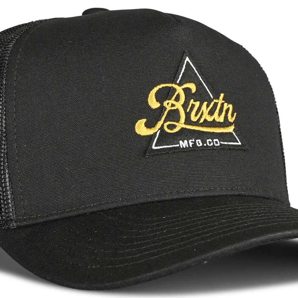 Brixton Earlston X C MP Mesh Back Trucker Hat - Black