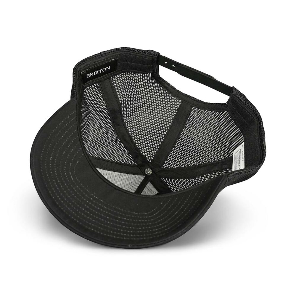 Brixton Earlston X C MP Mesh Back Trucker Hat - Black