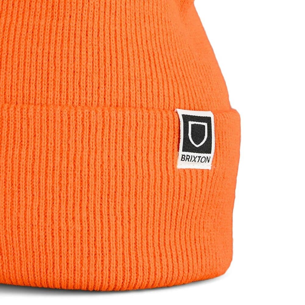 Brixton Harbor Beta Watch Beanie Hat - Athletic Orange