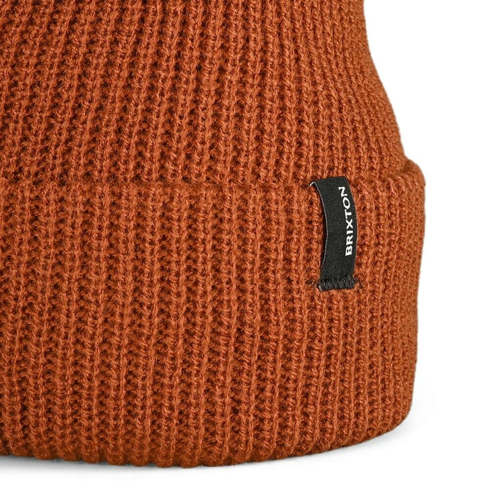 Brixton Heist Beanie Hat - Caramel