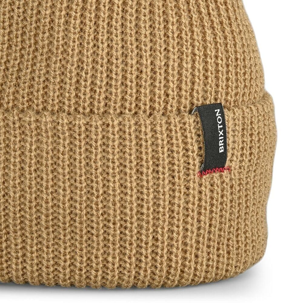 Brixton Heist Beanie Hat - Khaki Sand