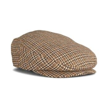 Brixton Hooligan Snap Flat Cap - Dark Earth/Sand