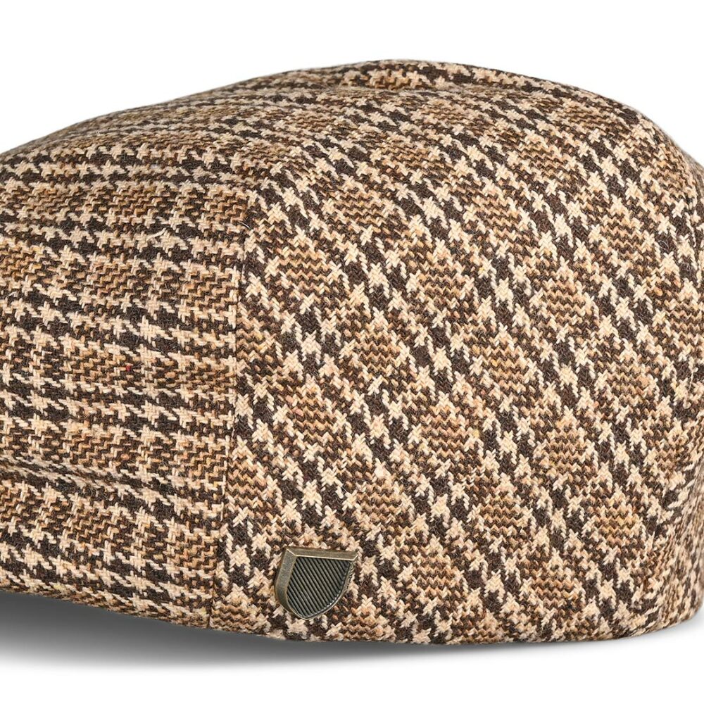 Brixton Hooligan Snap Flat Cap - Dark Earth/Sand