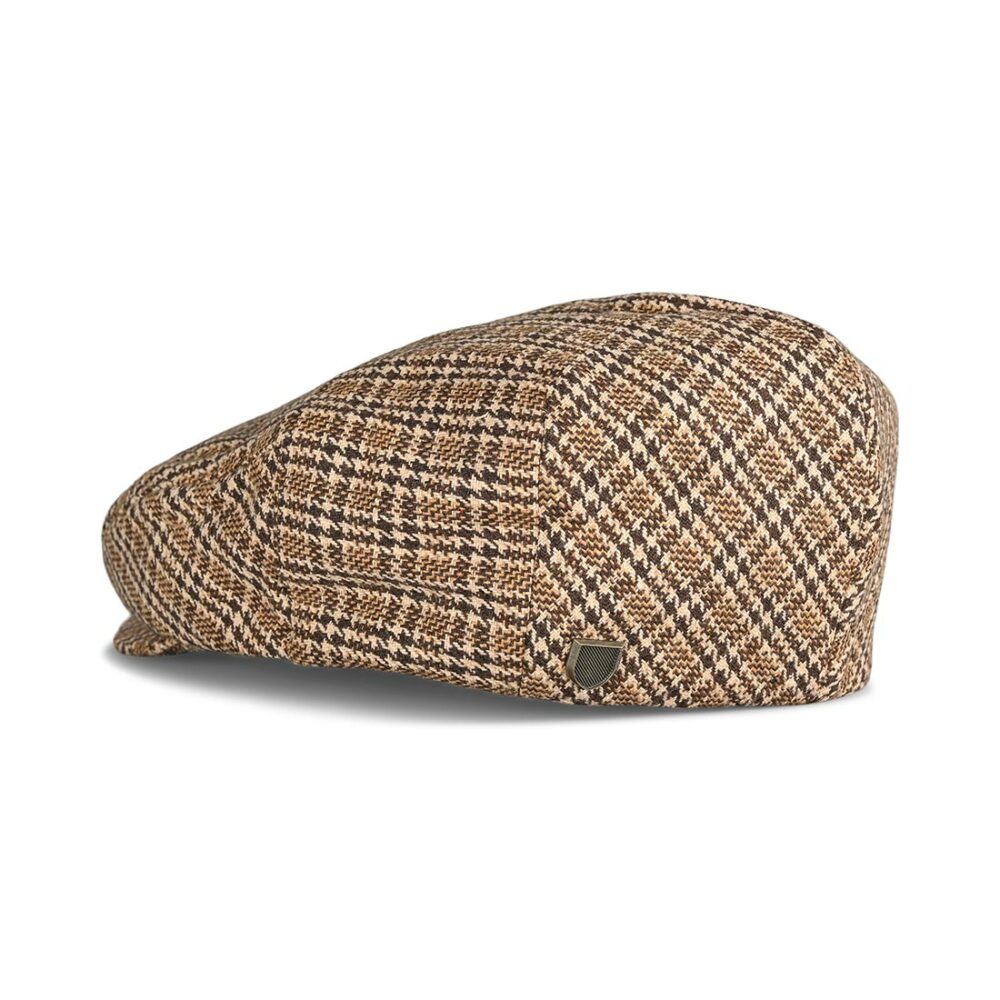 Brixton Hooligan Snap Flat Cap - Dark Earth/Sand