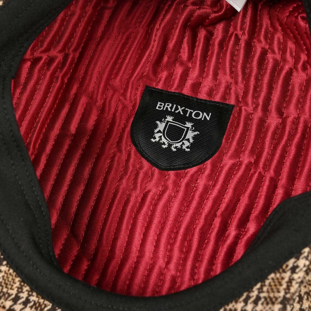 Brixton Hooligan Snap Flat Cap - Dark Earth/Sand