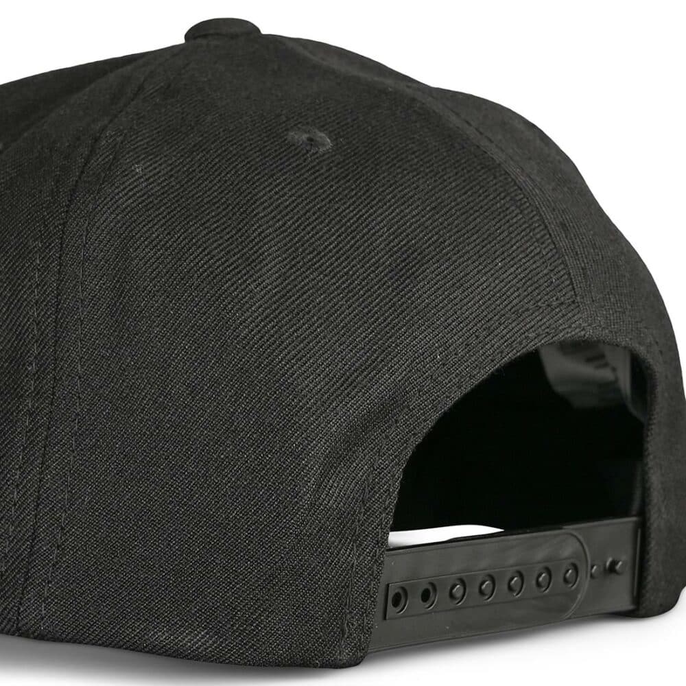 Brixton Oath III Snapback Cap - Washed Black/Orange