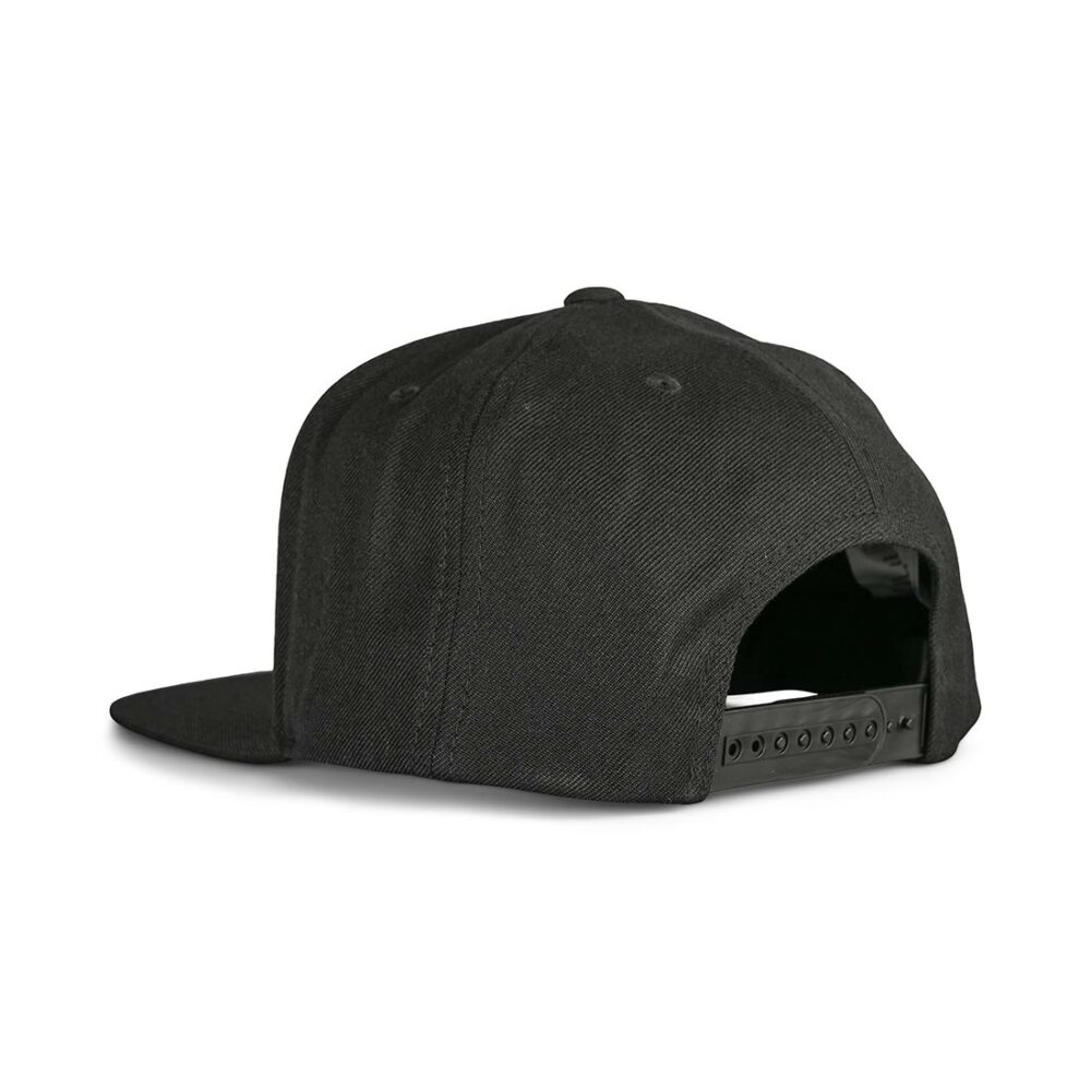 Brixton Oath III Snapback Cap - Washed Black/Orange