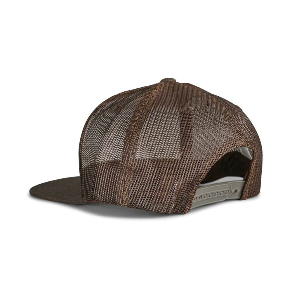 Brixton Palmer Proper MP Mesh Back Trucker Hat - Dark Earth