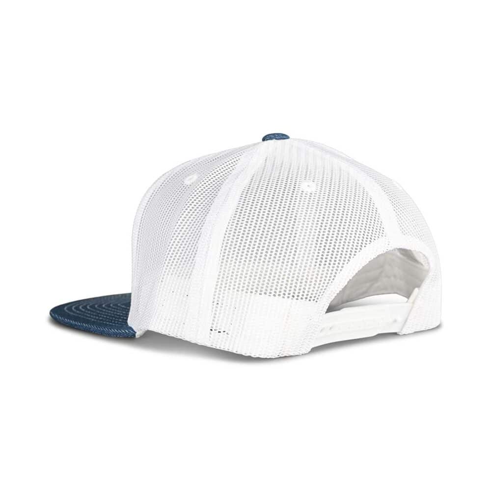 Brixton Palmer Proper MP Mesh Back Trucker Hat - Denim/White