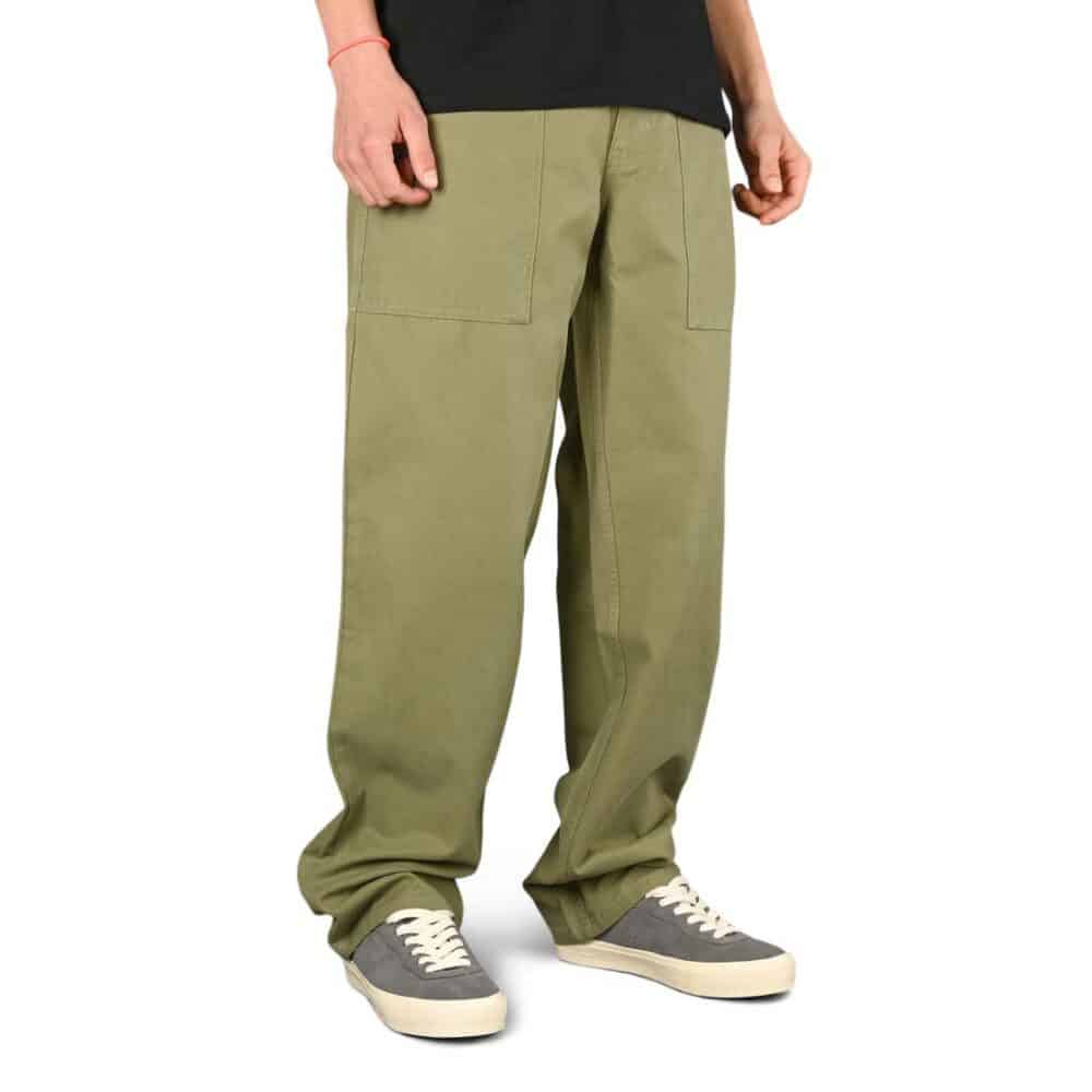 Brixton Surplus Relaxed Chino Pants – Olive Surplus