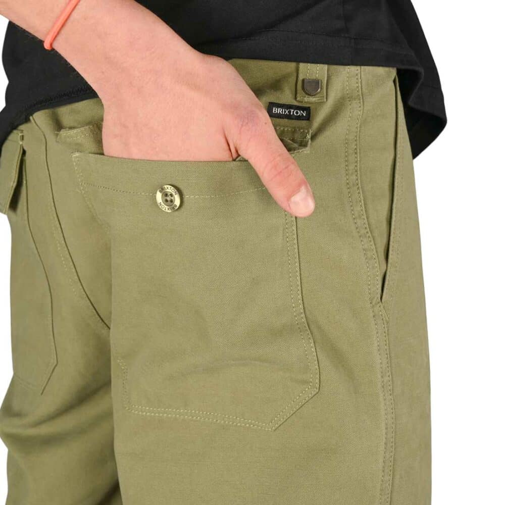 Brixton Surplus Relaxed Chino Pants – Olive Surplus
