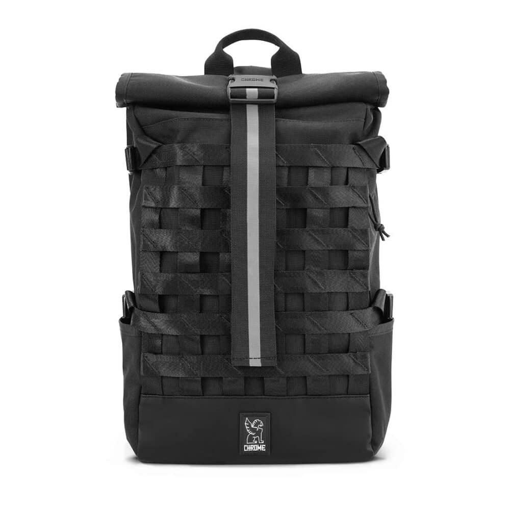 Chrome Barrage Cargo Rolltop 18-22L Backpack - All Black