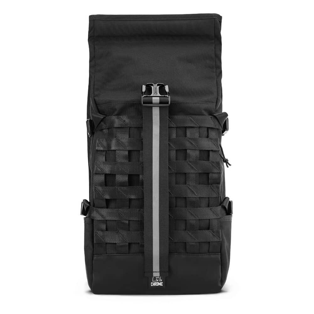 Chrome Barrage Cargo Rolltop 18-22L Backpack - All Black