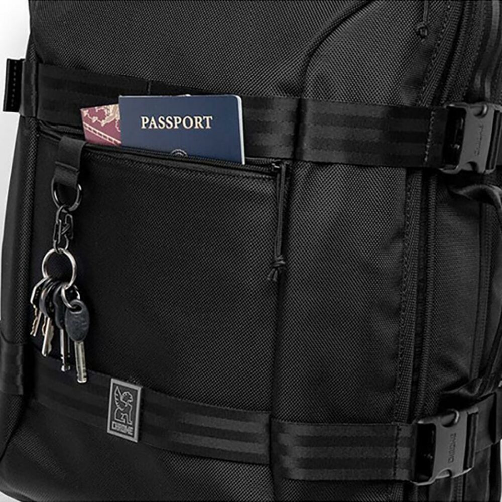 Chrome Macheto 42L-48L Travel Pack - All Black