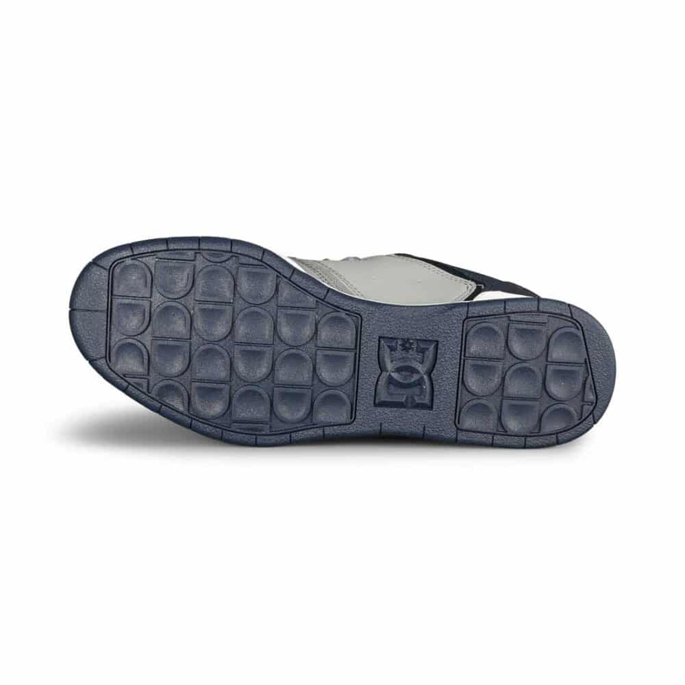 DC Central Low Top Skate Shoes - Navy/Grey