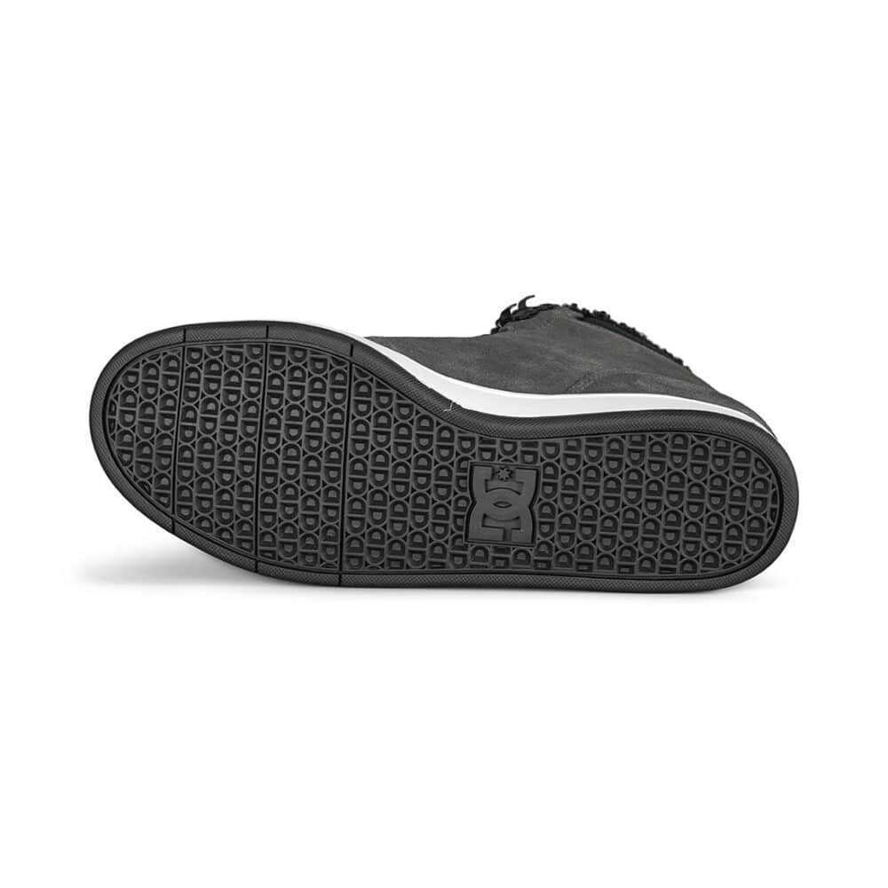 DC Crisis 2 High WNT Winterised Skate Shoes - Charcoal