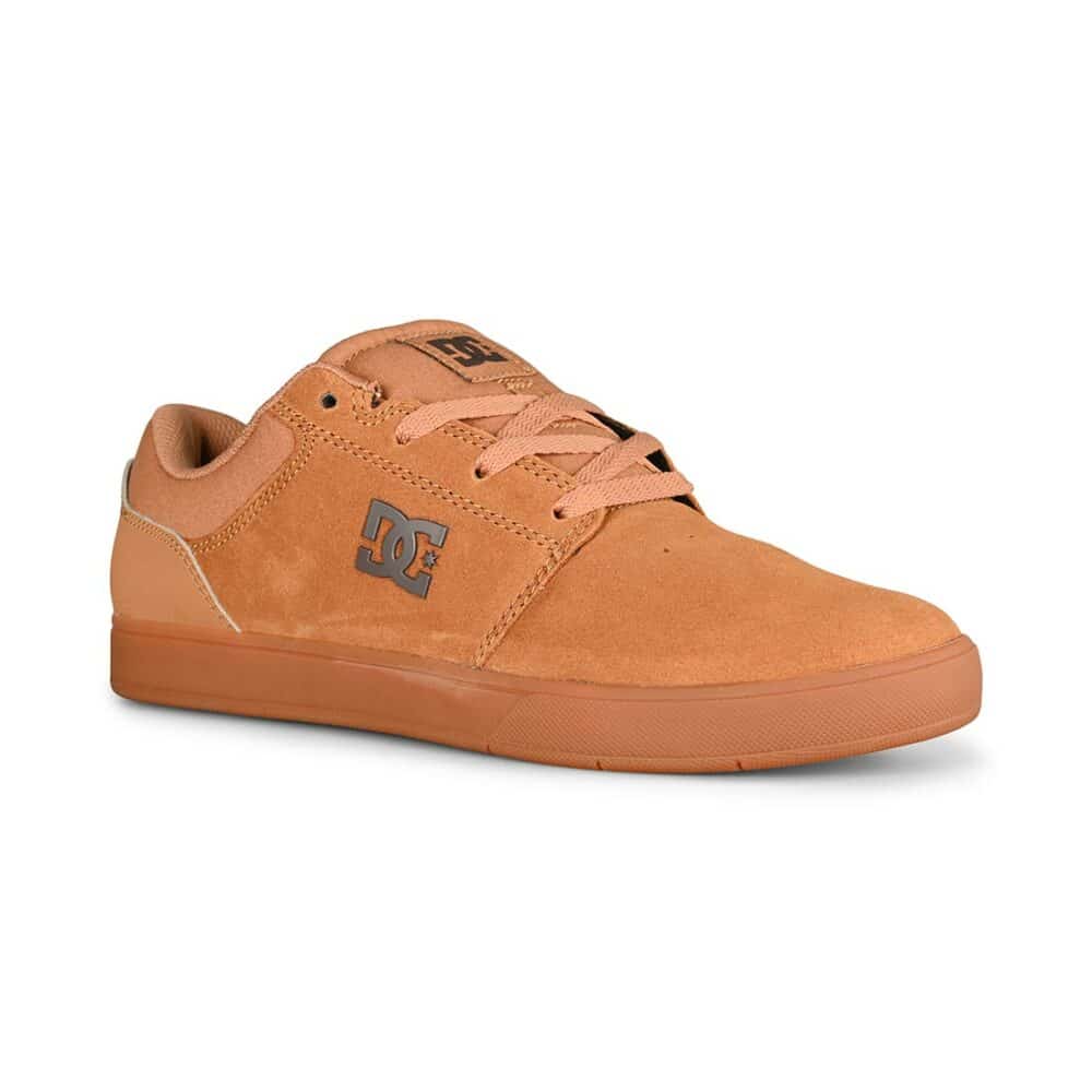 DC Crisis 2 S Skate Shoes - Brown/Tan