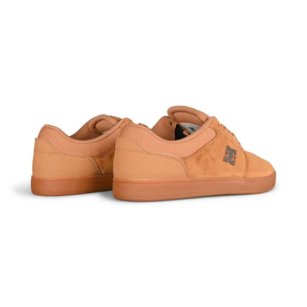 DC Crisis 2 S Skate Shoes - Brown/Tan