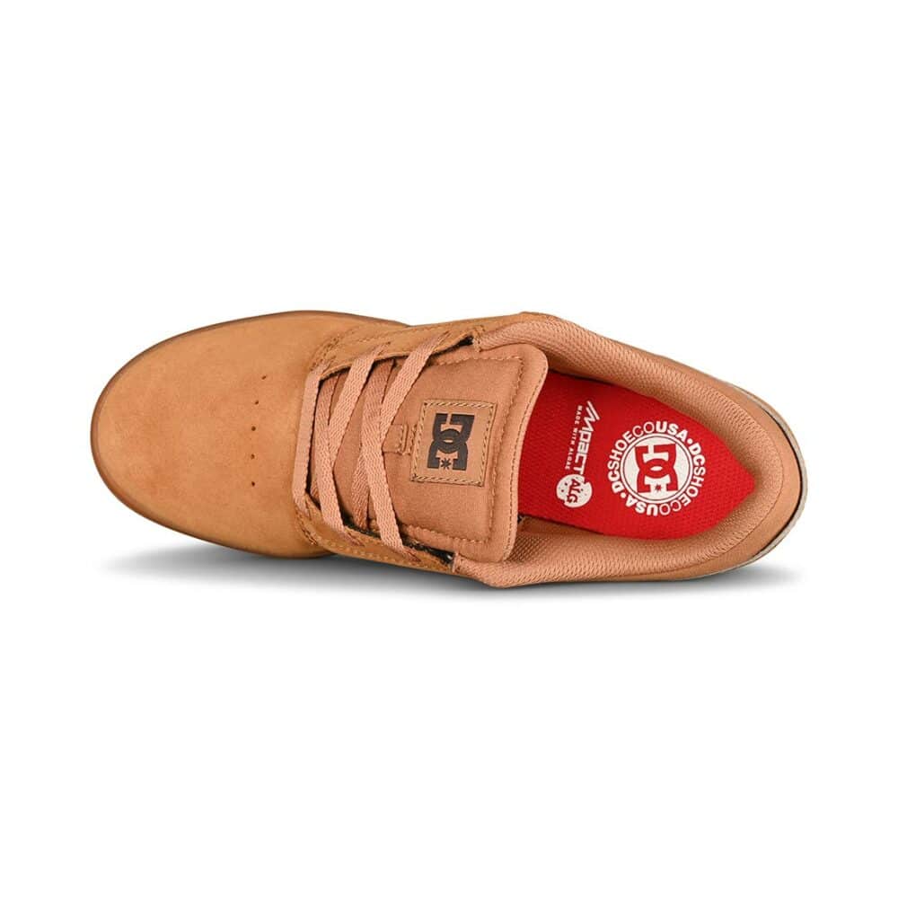 DC Crisis 2 S Skate Shoes - Brown/Tan