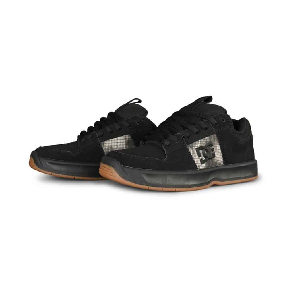 DC Lynx Zero Skate Shoes - Olive Camo