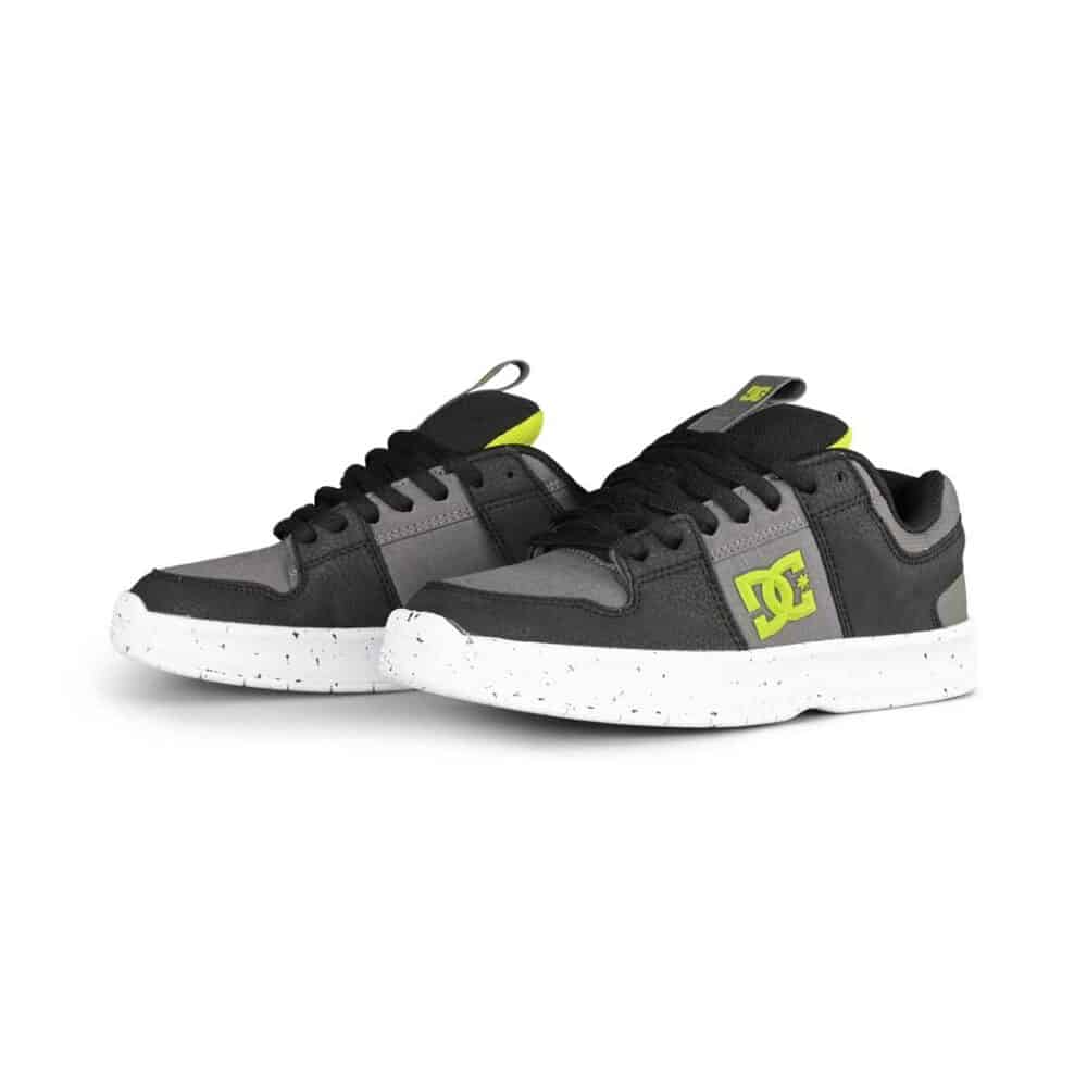 DC Lynx Zero Waste Skate Shoes - Black/Grey/Green