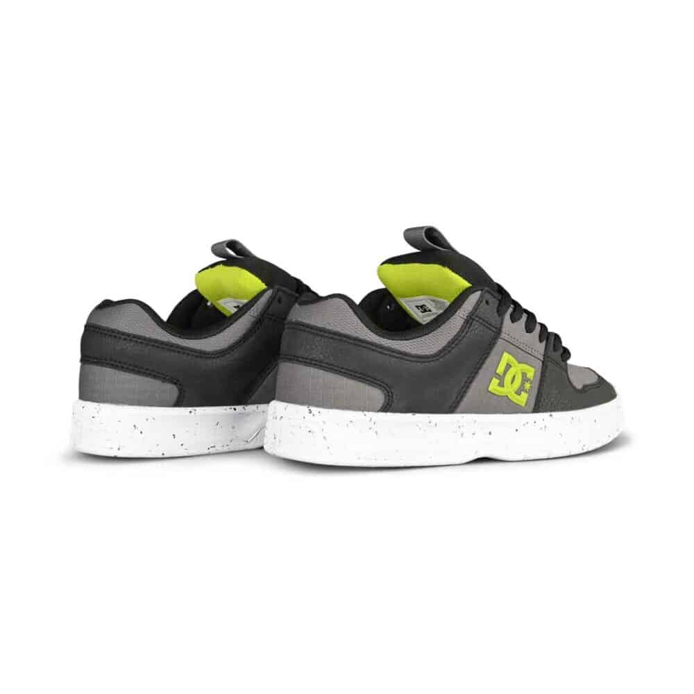 DC Lynx Zero Waste Skate Shoes - Black/Grey/Green