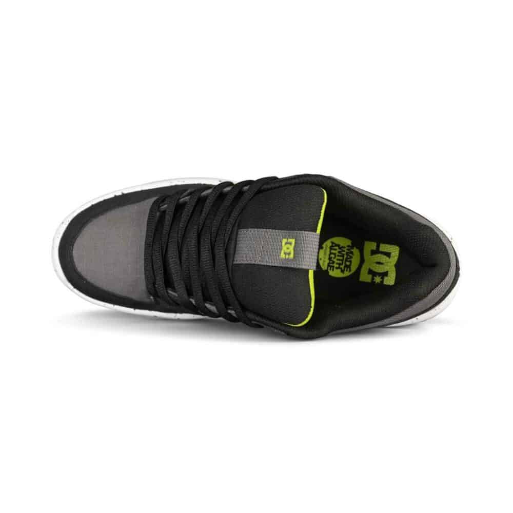 DC Lynx Zero Waste Skate Shoes - Black/Grey/Green