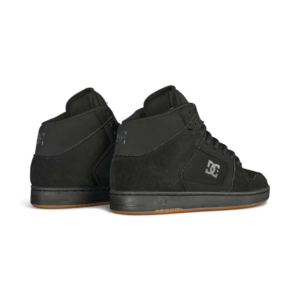 DC Manteca 4 High-Top Skate Shoes - Black/Black/Gum