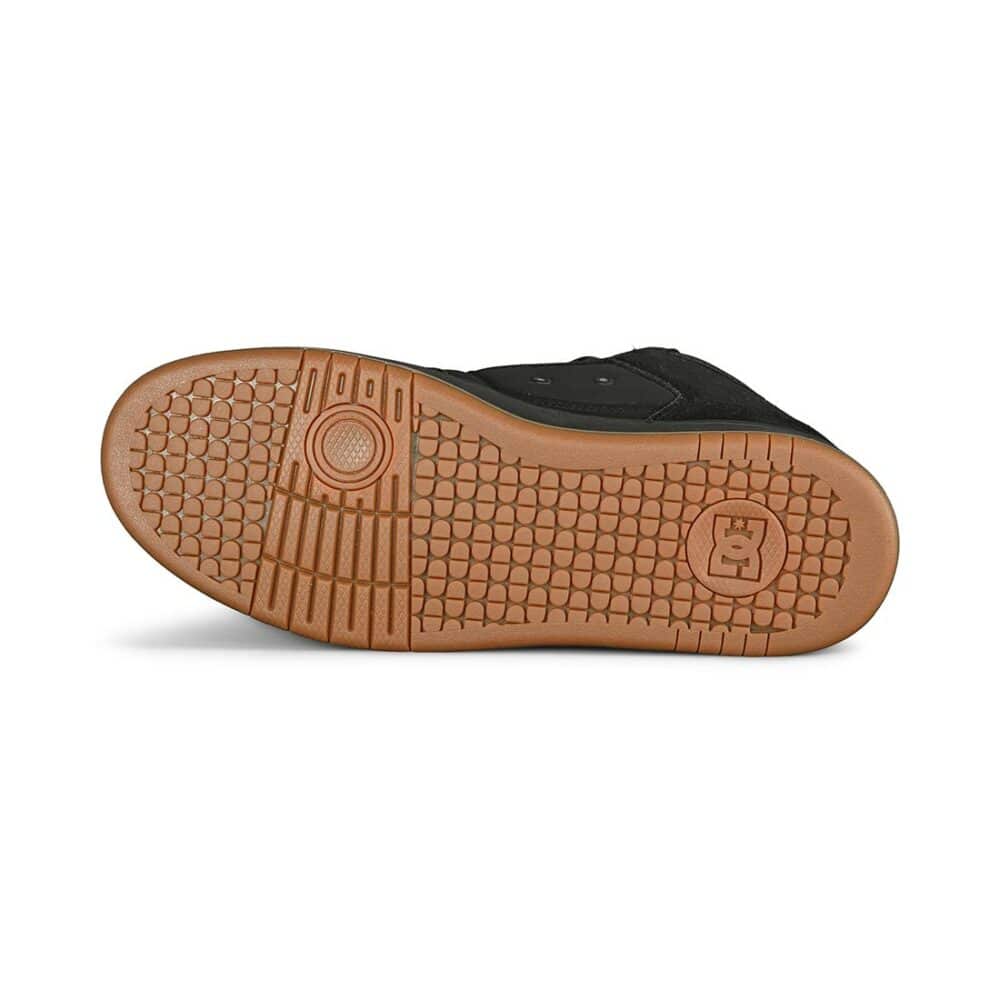 DC Manteca 4 High-Top Skate Shoes - Black/Black/Gum