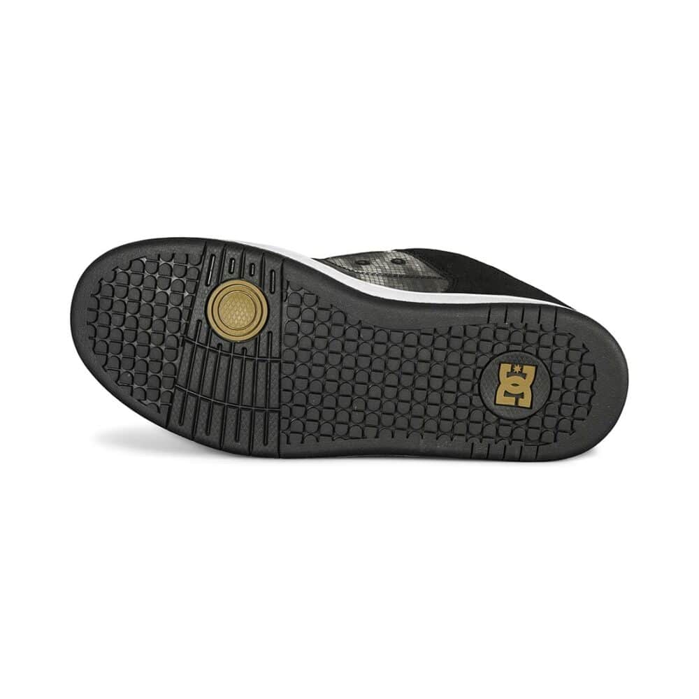 DC Manteca 4 Skate Shoes - Black/Camo Print
