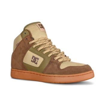 DC Manteca 4 WR High-Top Skate Shoes - Dark Choc/Khaki