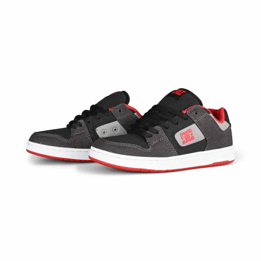 DC Manteca 4 Zero Waste Skate Shoes - Black/Grey/Red