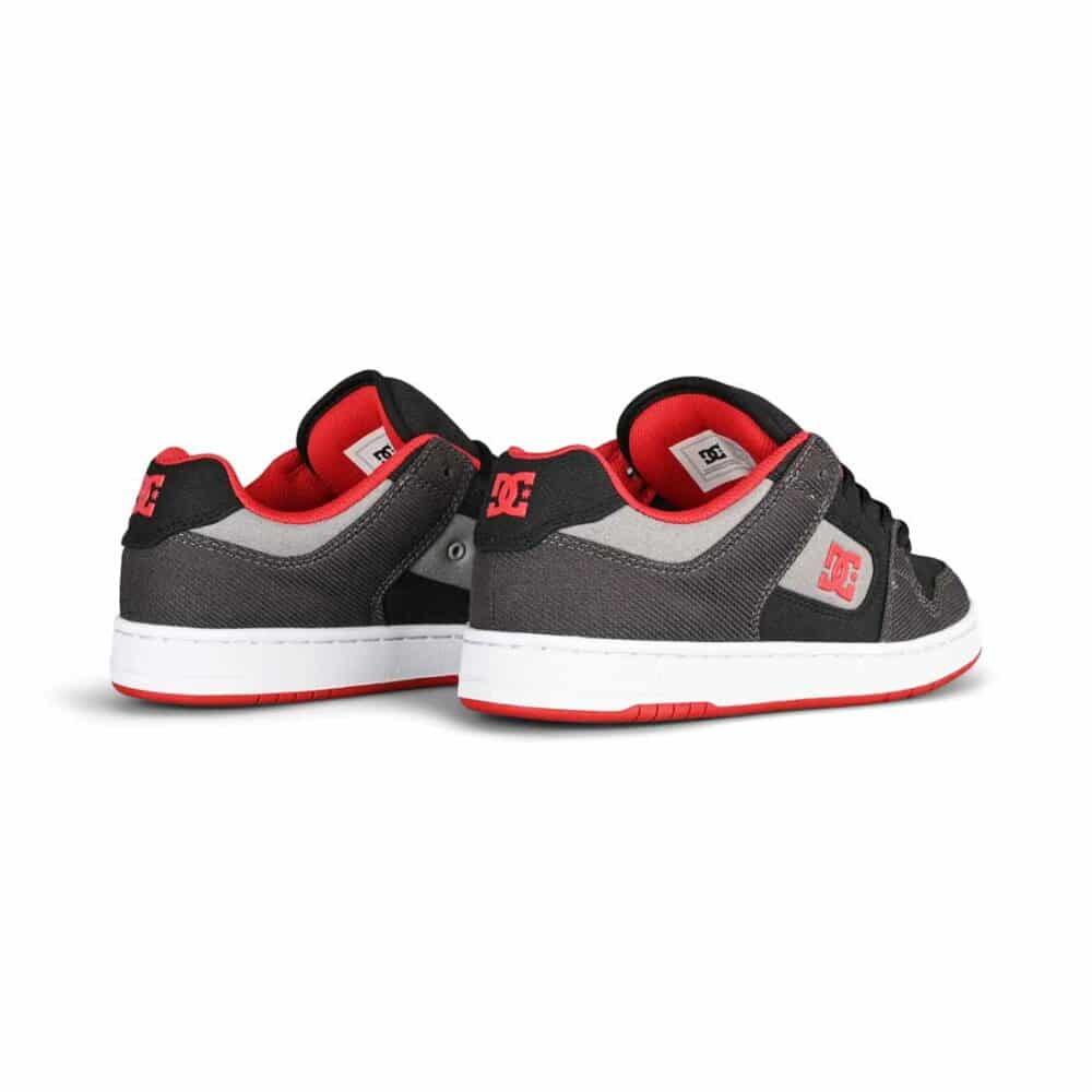 DC Manteca 4 Zero Waste Skate Shoes - Black/Grey/Red