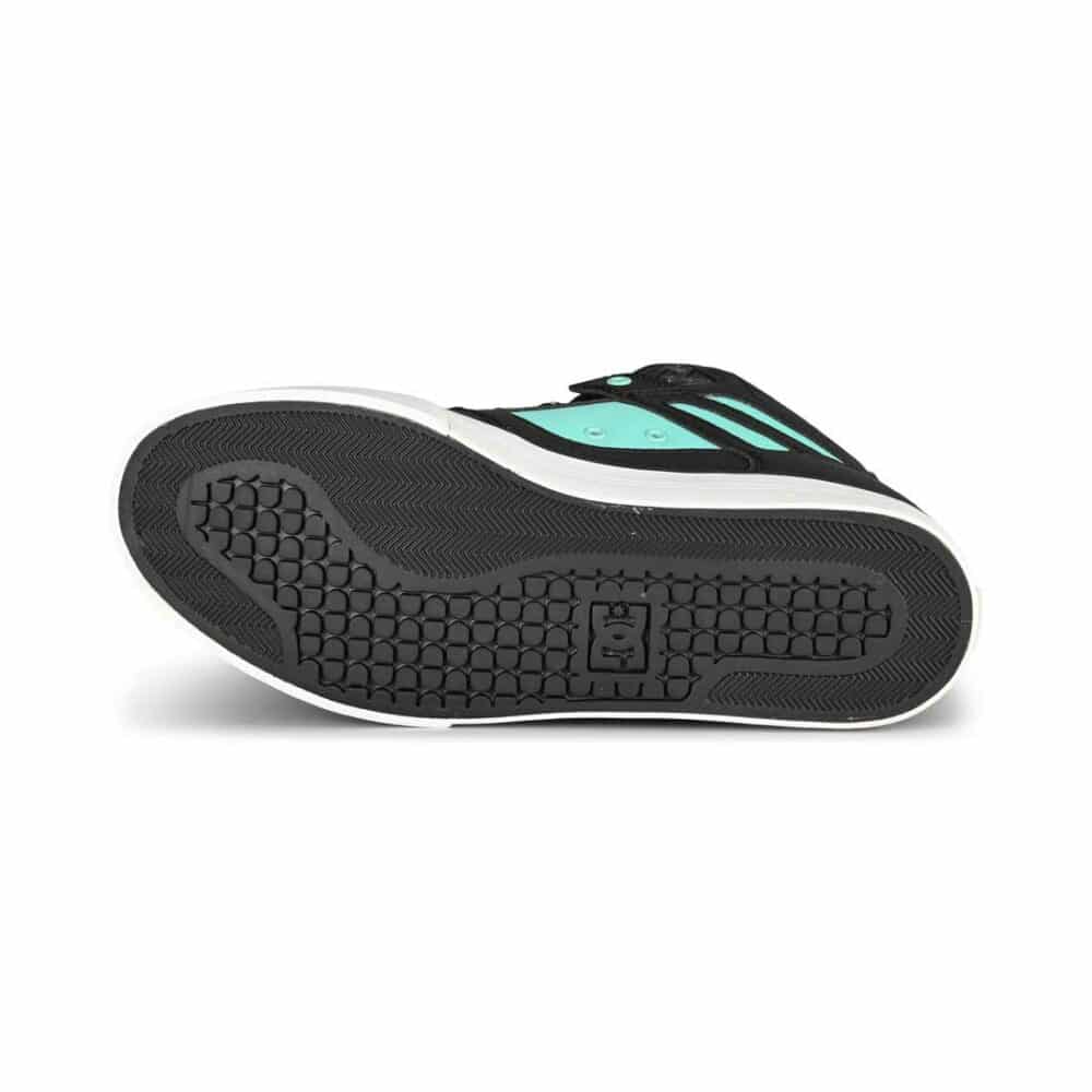 DC Pure High Top WC SE Skate Shoes - Black/Blue Atoll