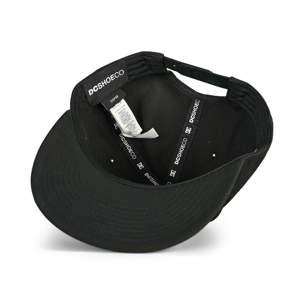 DC Semi-Pro Snapback Cap - Black