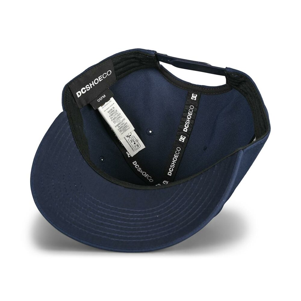 DC Semi-Pro Snapback Cap - Navy Blazer