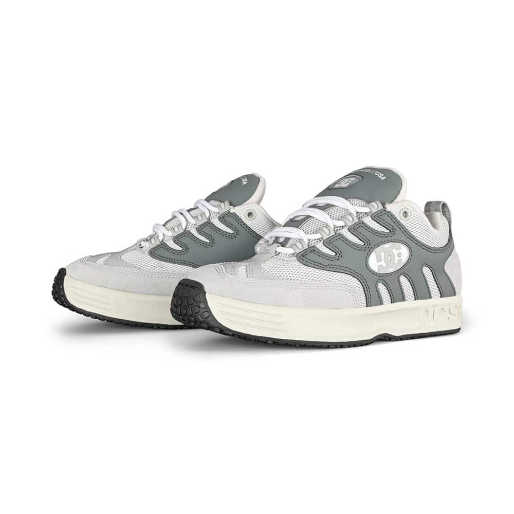 DC x Rave Lukoda Skate Shoes - Grey/Grey/Grey