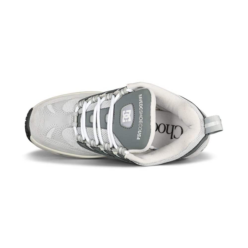 DC x Rave Lukoda Skate Shoes - Grey/Grey/Grey