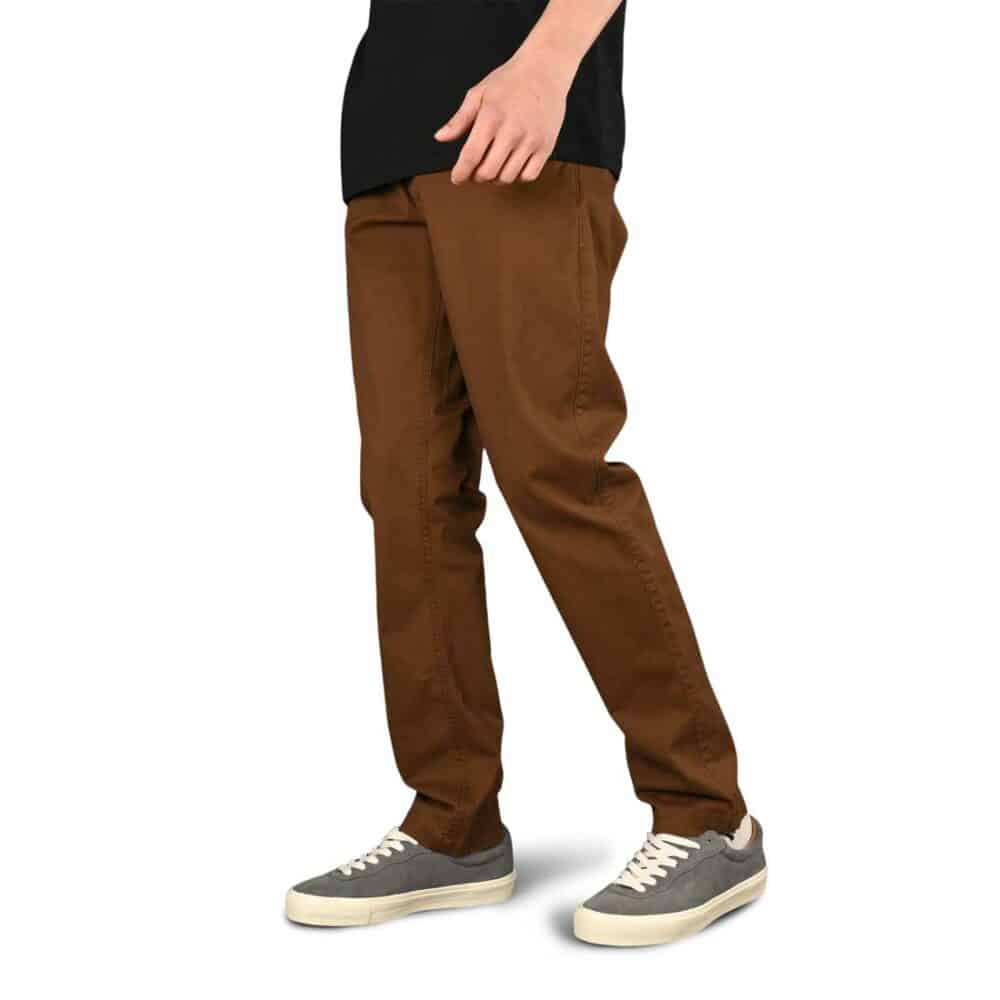 Element Howland Classic Chino Pants - Chestnut