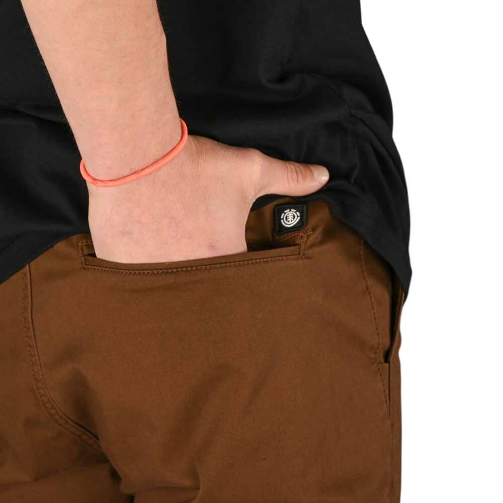 Element Howland Classic Chino Pants - Chestnut