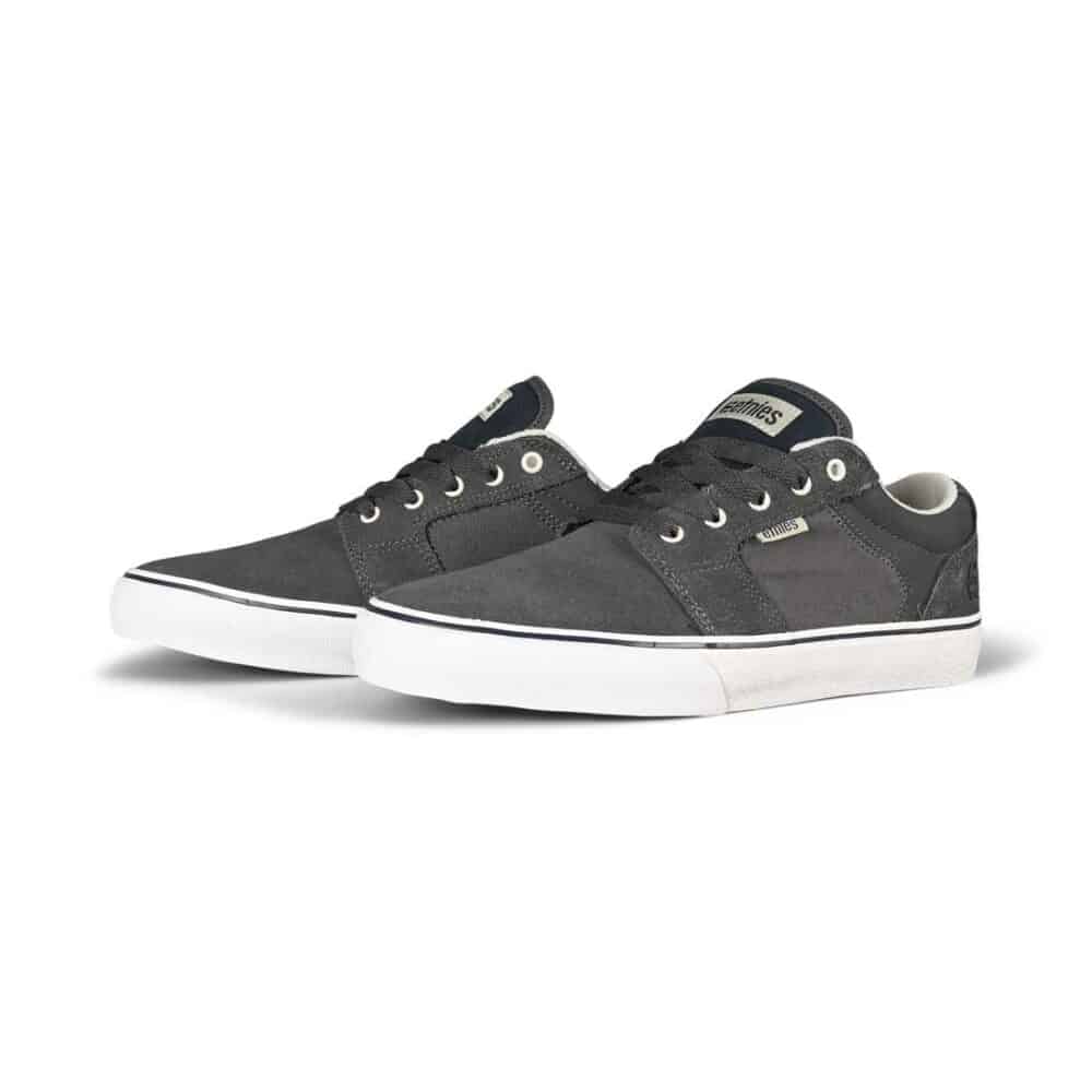 Etnies Barge LS Skate Shoes - Grey/Grey/Blue